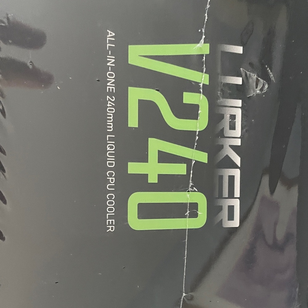 Etro V240 RGB Liquid CPU Cooler - White  never opened and sealed - Picture 7 of 7